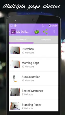 My Daily Yoga android App screenshot 2